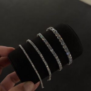 925 Silver Tennis Bracelets