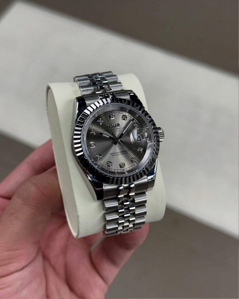 Chrome Diamond Dial