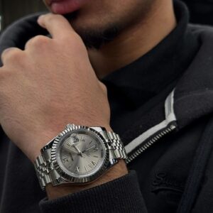 Chrome Roman Numeral Dial
