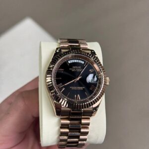 Golden Roman Numeral Dial