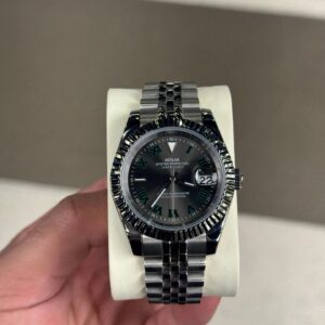 Green Roman Numeral Dial