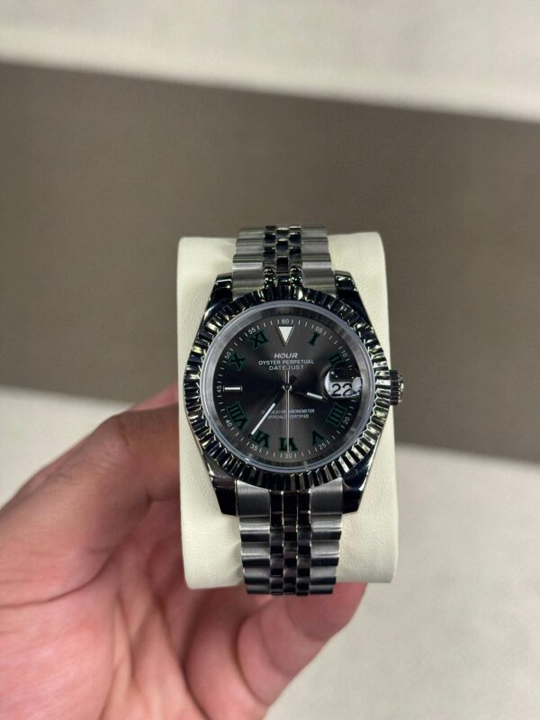 Green Roman Numeral Dial