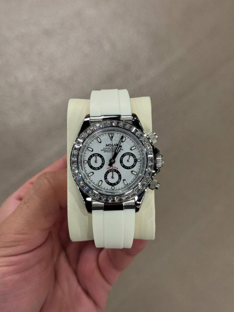 Ice white Racer Dial