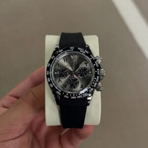 Metallic Grey Arabic Dial
