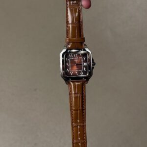 Mocha Royale Arabic Leather Strap