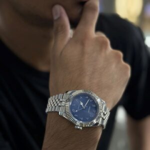 Ocean Blue Arabic Dial