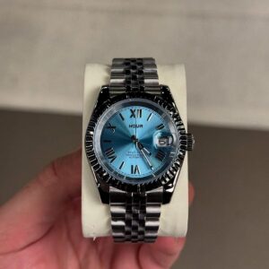 Ocean Blue Roman Dial
