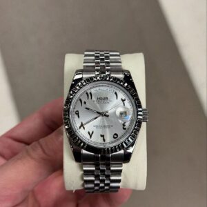 Platinum Arabic Dial