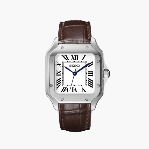 Santeiko | White Brown Leather